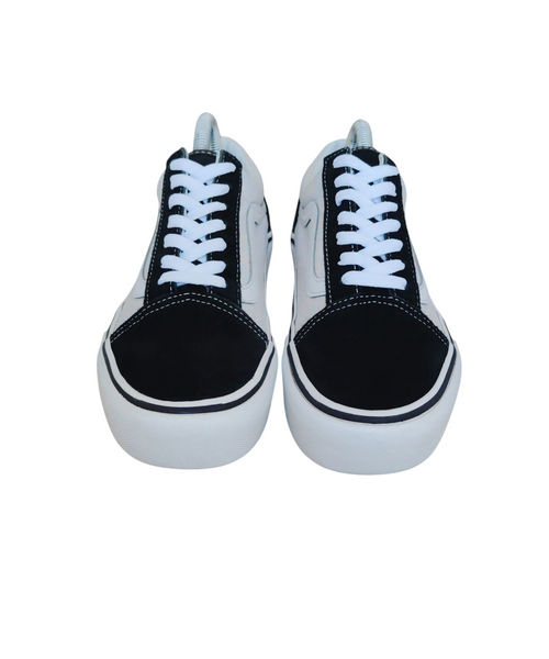 Vans Checkerboard Old Skool Platform Black/White/Pink T.38