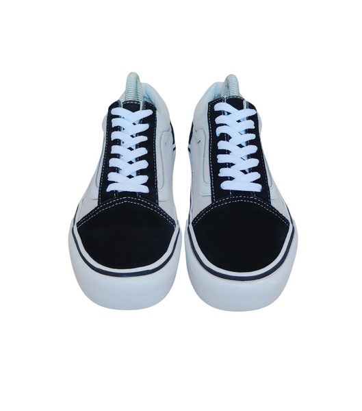 Vans Checkerboard Old Skool Platform Black/White/Pink T.38