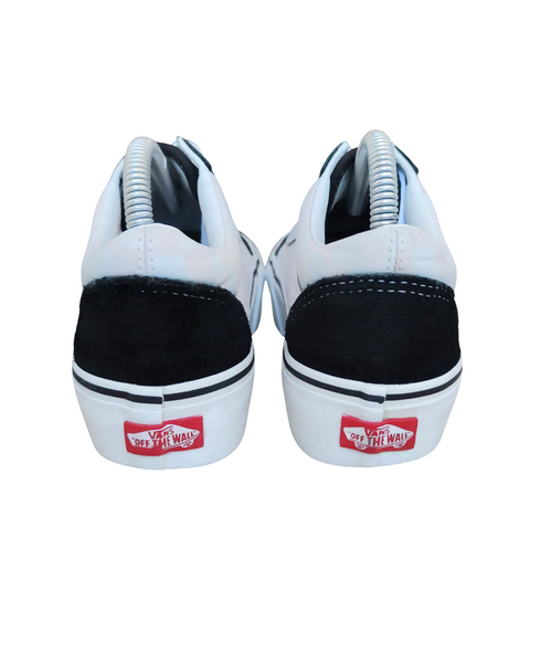 Vans Checkerboard Old Skool Platform Black/White/Pink T.38