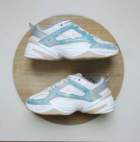 Nike M2K Tekno Summit White/Barely Rose-Metallic Silver T.38.5