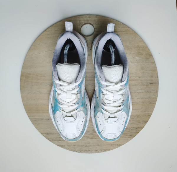 Nike M2K Tekno Summit White/Barely Rose-Metallic Silver T.38.5
