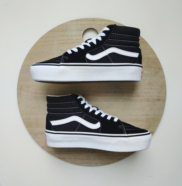 Vans SKI-H8 Platform Black/White T.36