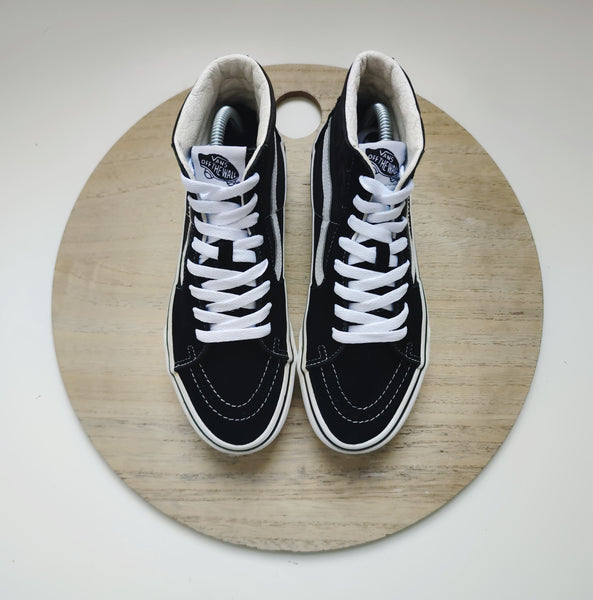 Vans SKI-H8 Platform Black/White T.36