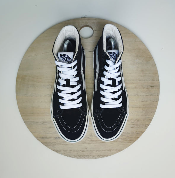 Vans SKI-H8 Platform Black/White T.36