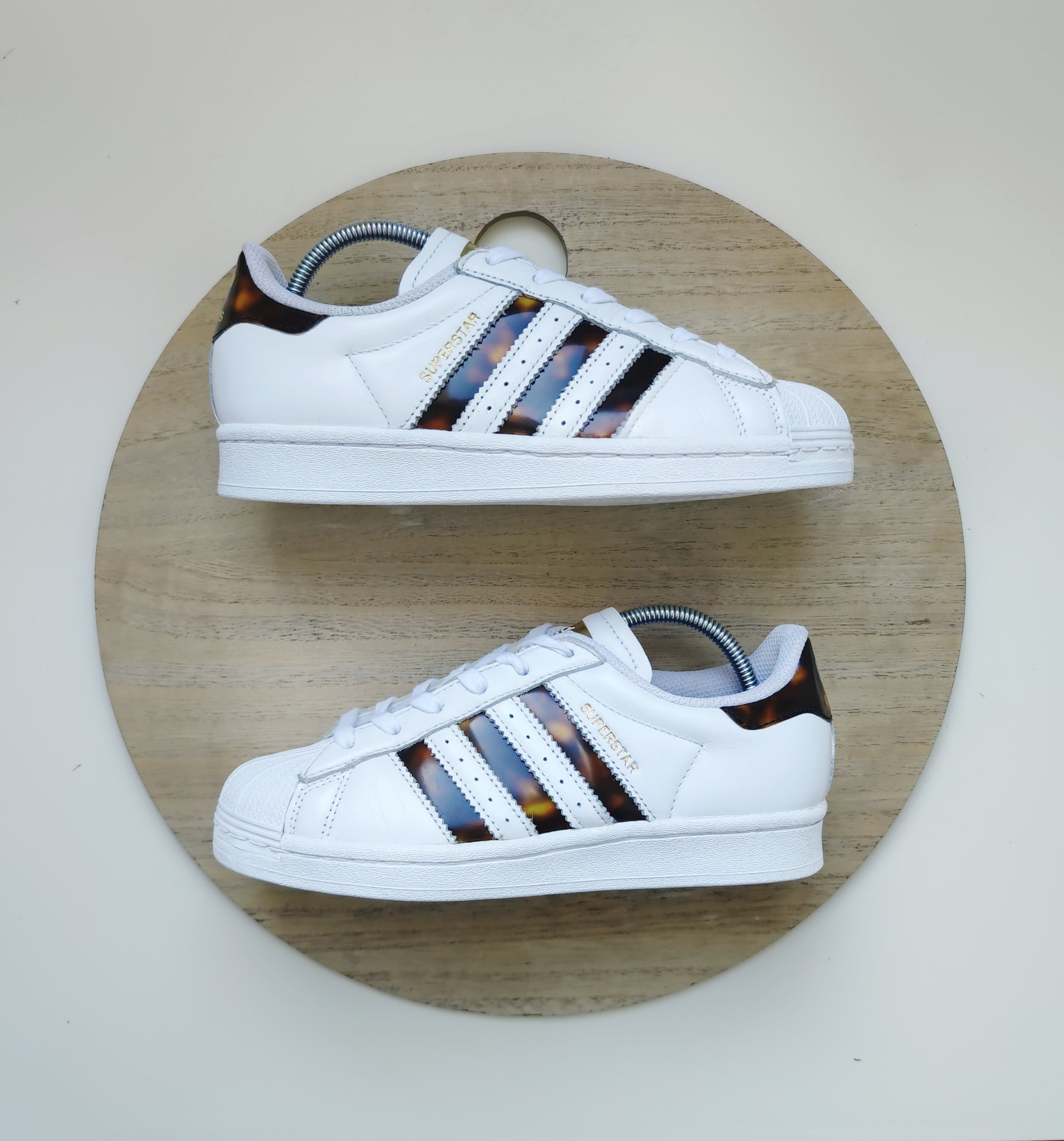 Adidas Superstar Tortoise Cloud White/Gold Metallic T.36 2/3