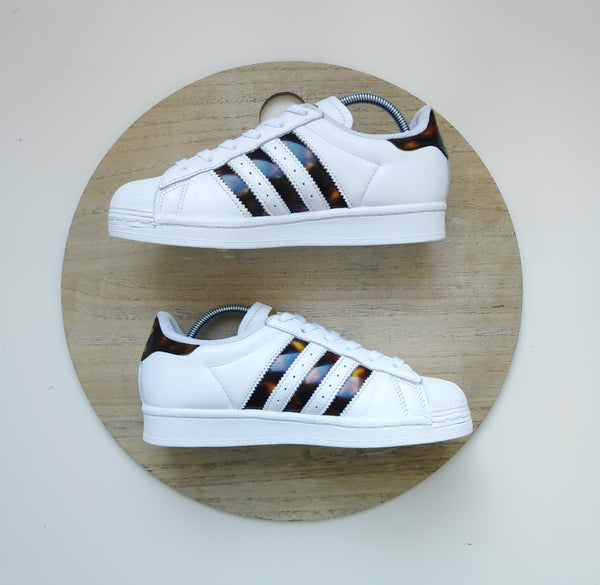 Adidas Superstar Tortoise Cloud White/Gold Metallic T.36 2/3