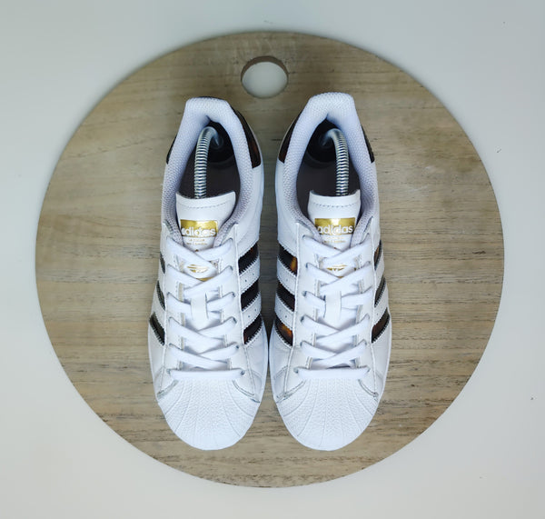 Adidas Superstar Tortoise Cloud White/Gold Metallic T.36 2/3