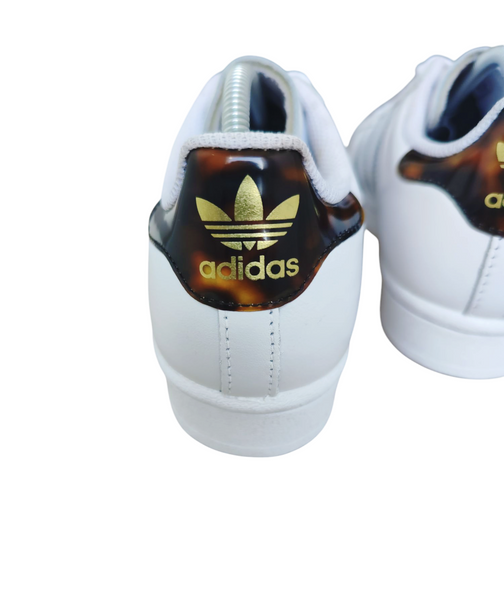 Adidas Superstar Tortoise Cloud White/Gold Metallic T.36 2/3