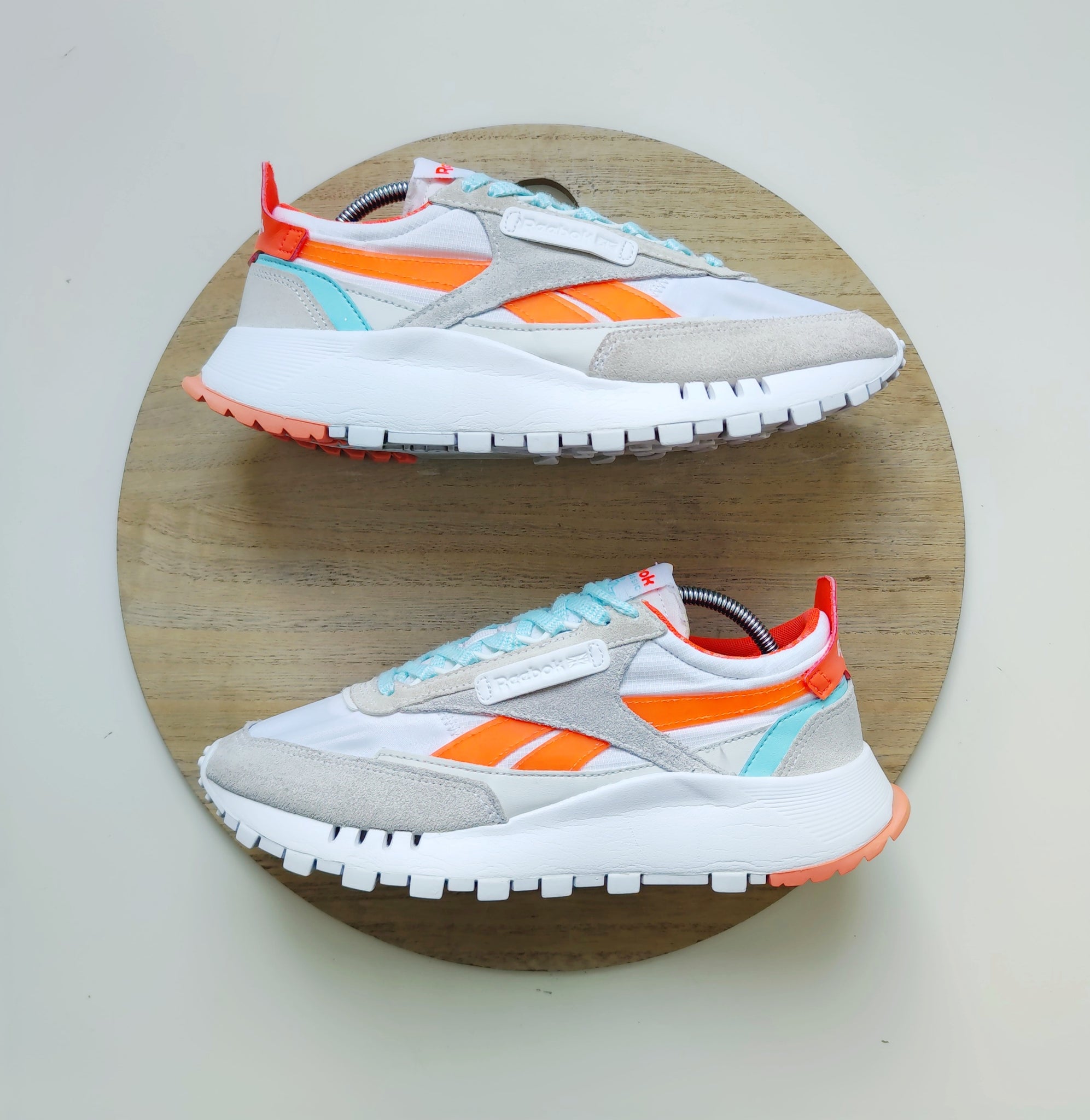 Reebok Classic Legacy White/Orange Flare/Digital Glow T.40