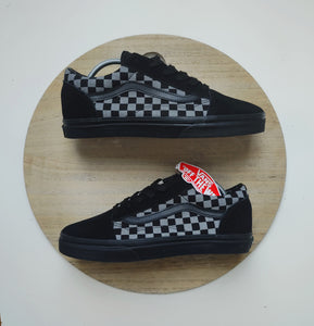 Vans Old Skool Checkerboard Reflective Black/Grey T.38.5