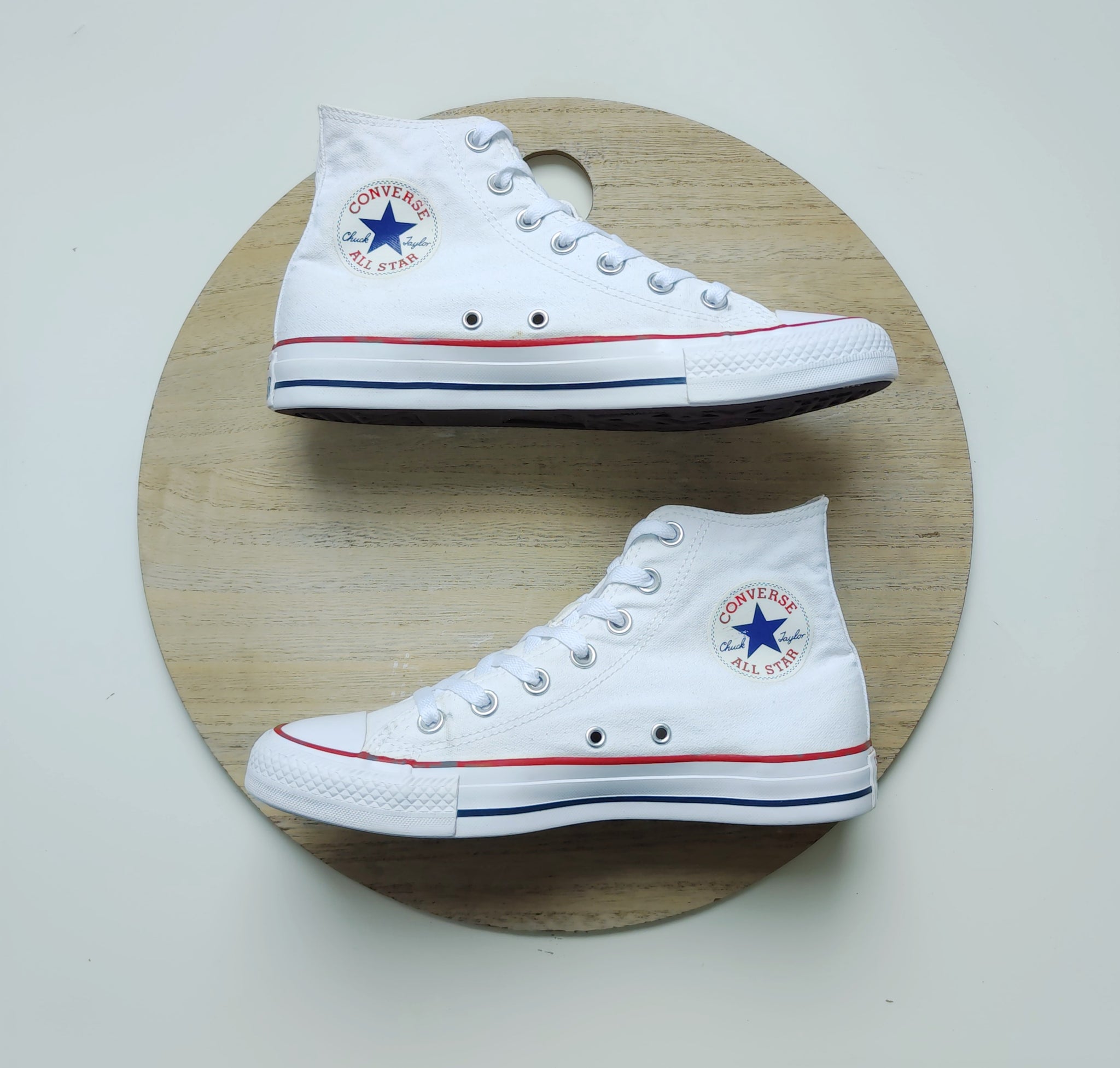 Converse Chuck Taylor All Star Hi Optical White T.38