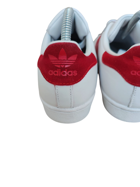 Adidas Superstar White/Active Red T.38