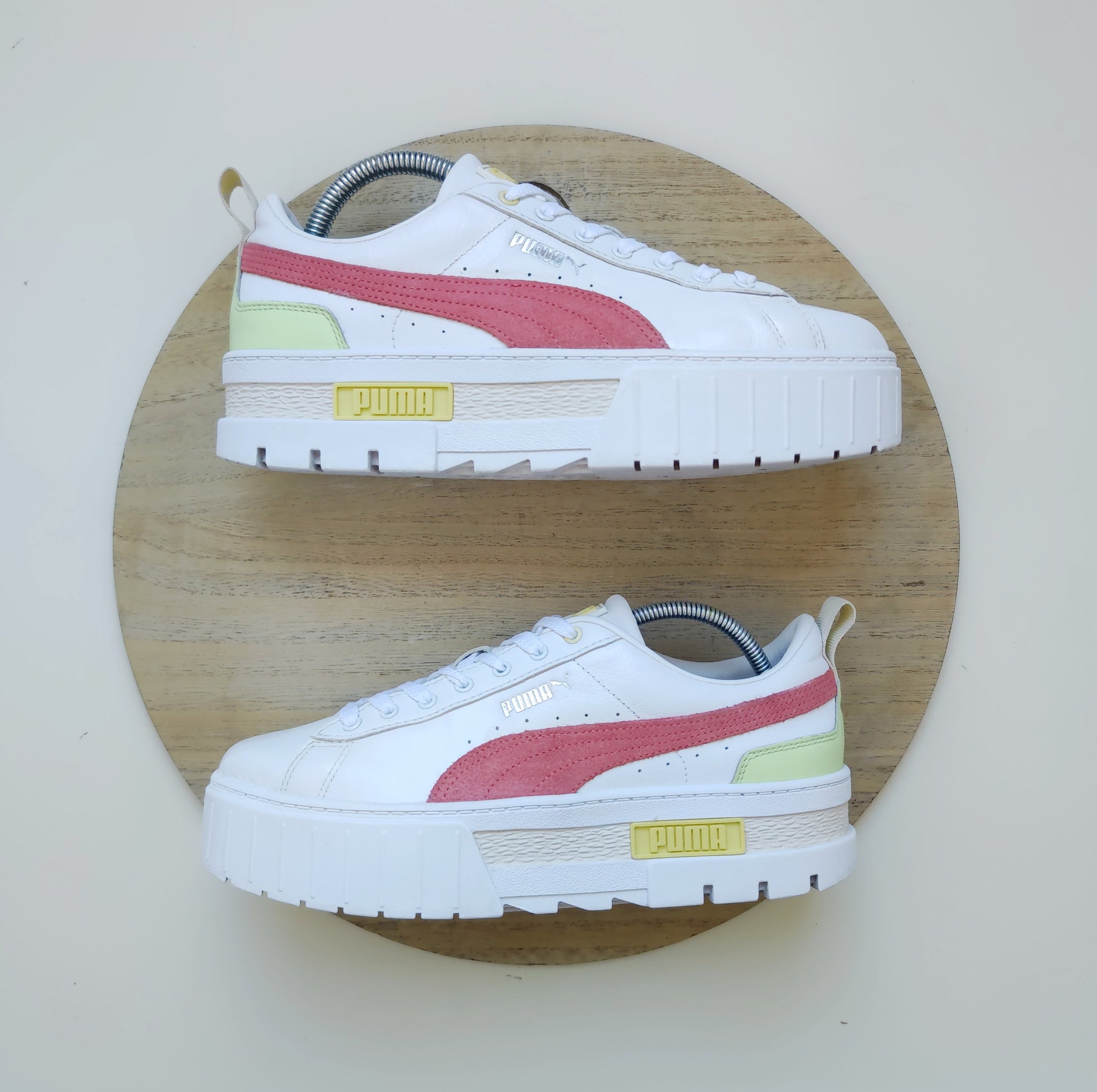 Puma Mayze White/Pistachio T.40