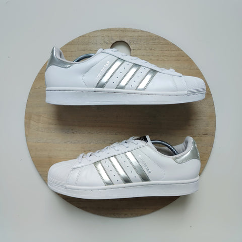 Adidas Superstar Cloud White/Silver Metallic T.41 1/3
