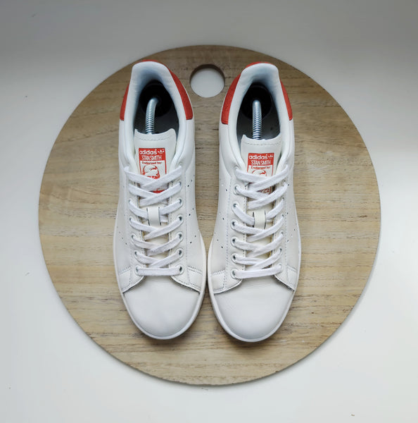 Adidas Stan Smith Core White/Off White/Preloved Red T.39 1/3