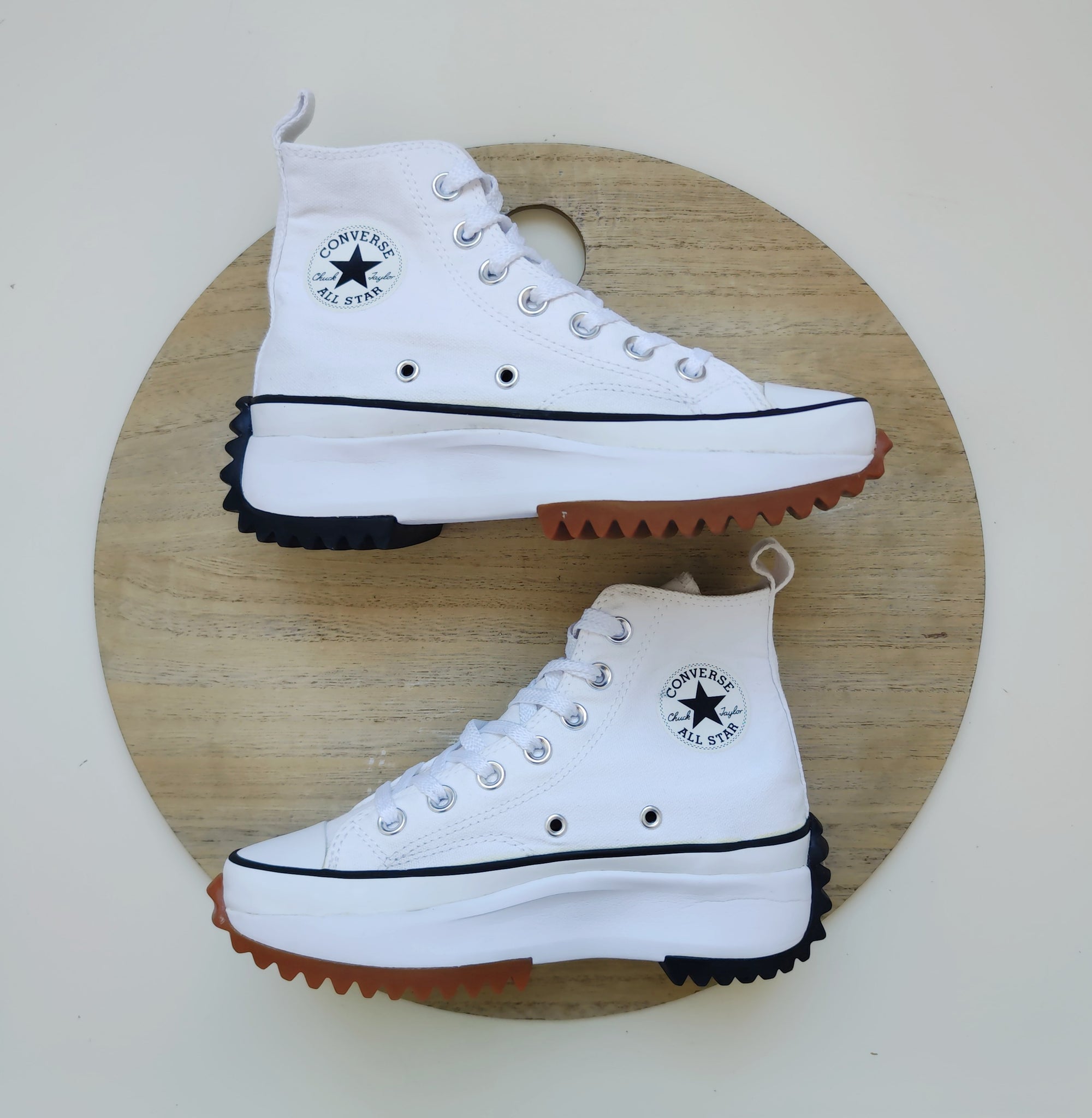 Converse Chuck Taylor Run Star Hike White/Black T.35