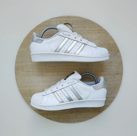 Adidas Superstar Cloud White/Silver Metallic T.36