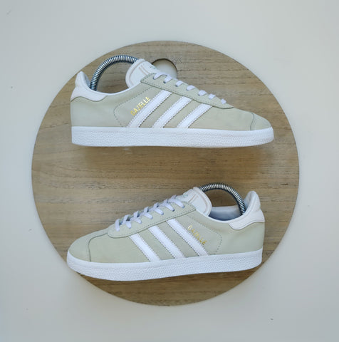Adidas Gazelle Ice Mint/White/Gold Metallic T.38 2/3