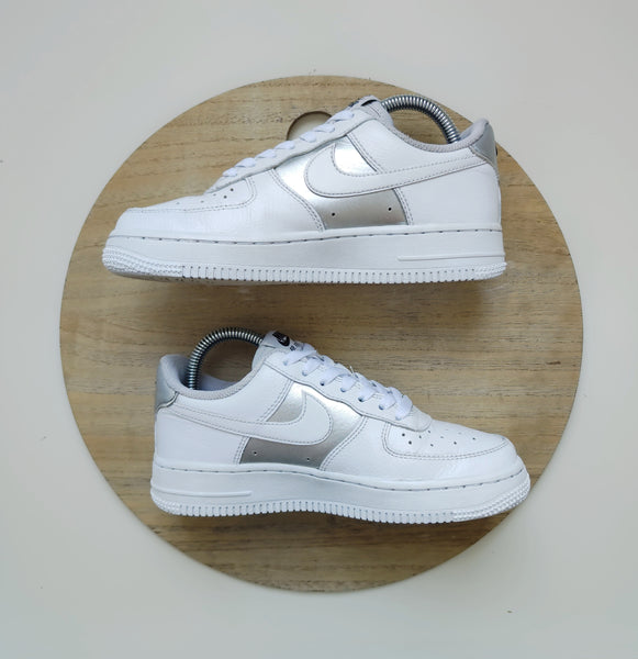 Nike Air Force One Low White/Metallic Silver T.36.5