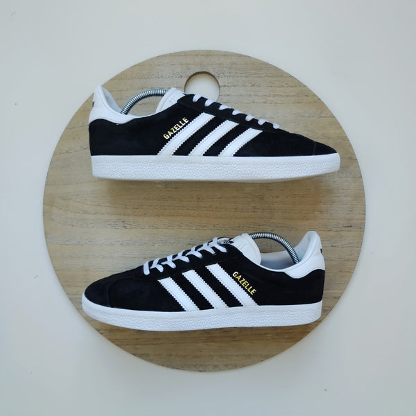 Adidas Gazelle Core Black/Gold Metallic T.39 1/3