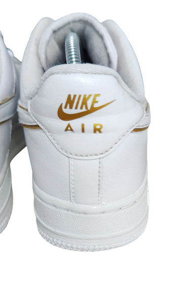 Nike Air Force One Low 07 ESS White/Metallic Gold T.38
