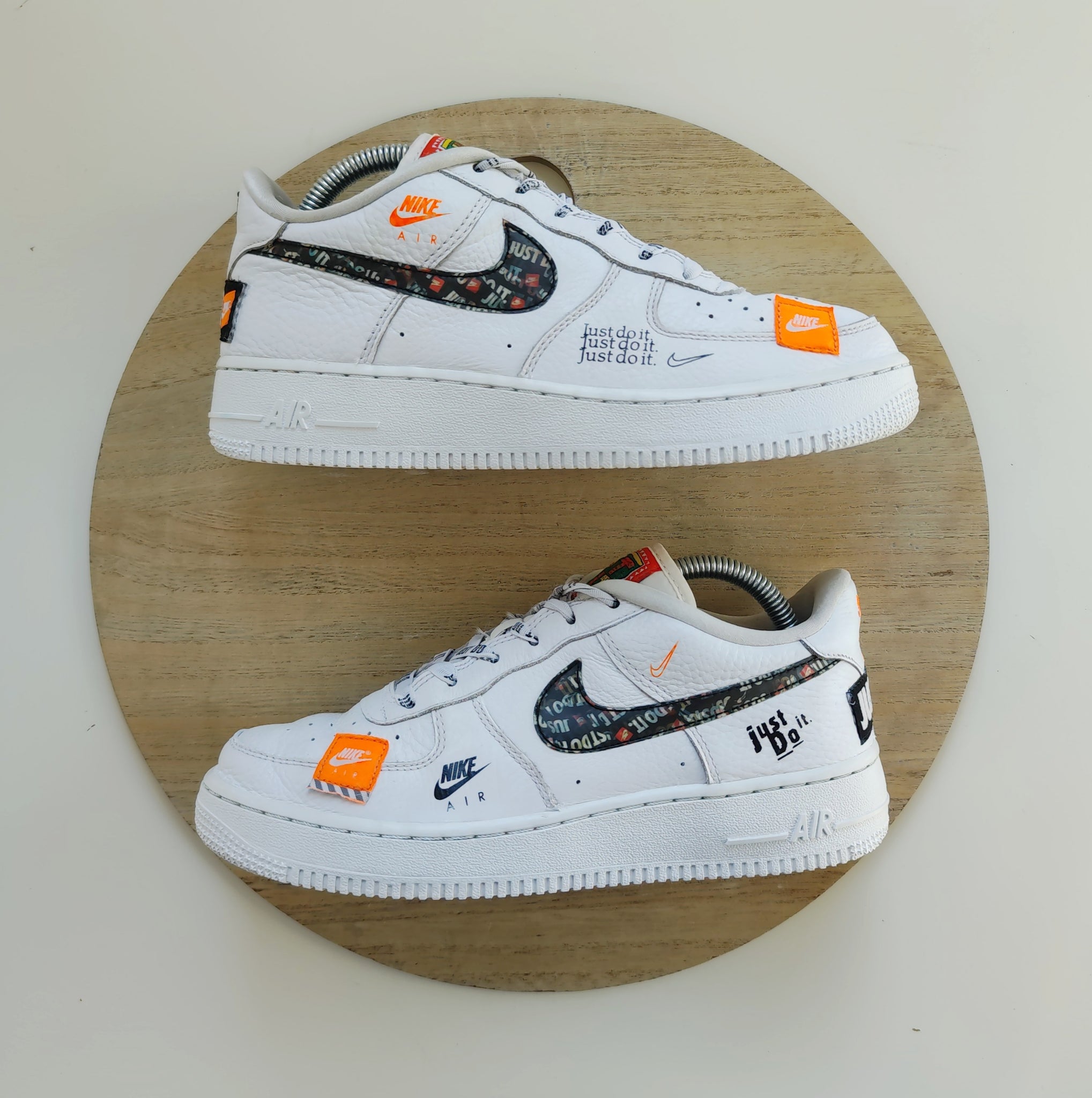 Nike Air Force One Low Just Do It White/Black T.39
