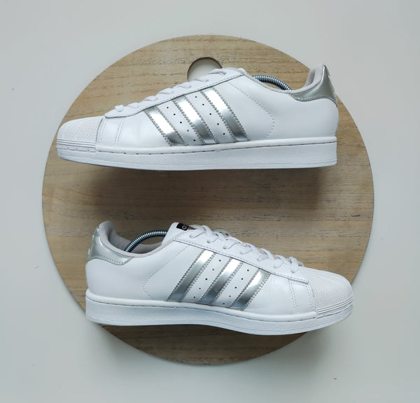 Adidas Superstar Cloud White/Silver Metallic T.41 1/3