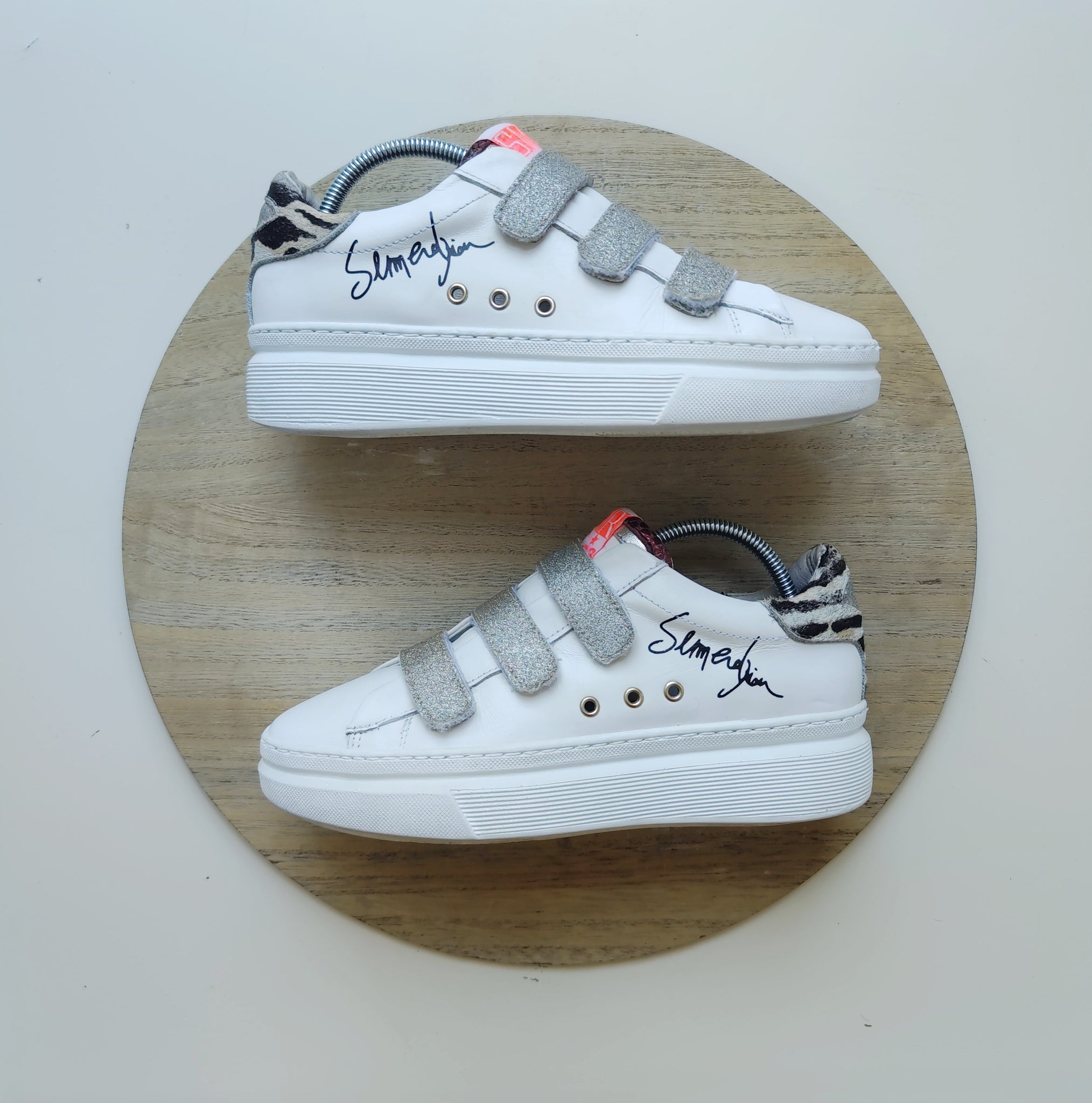 SMR Blanches et Glitter à scratch T.36