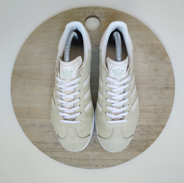 Adidas Gazelle Ice Mint/White/Gold Metallic T.38 2/3