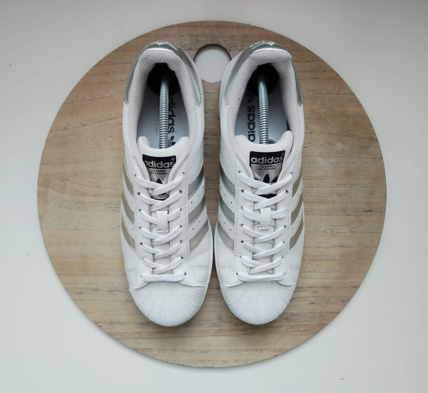 Adidas Superstar Cloud White/Silver Metallic T.41 1/3