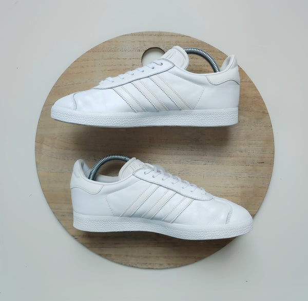 Adidas Gazelle Cloud White/Gold Metallic T.39 1/3