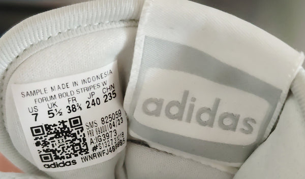Adidas Forum Bold Forum Bold Stripes White/Wonder Silver T.38 2/3