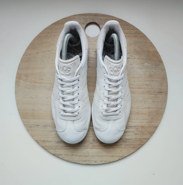 Adidas Gazelle Cloud White/Gold Metallic T.39 1/3
