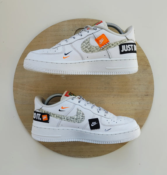 Nike Air Force One Low Just Do It White/Black T.39