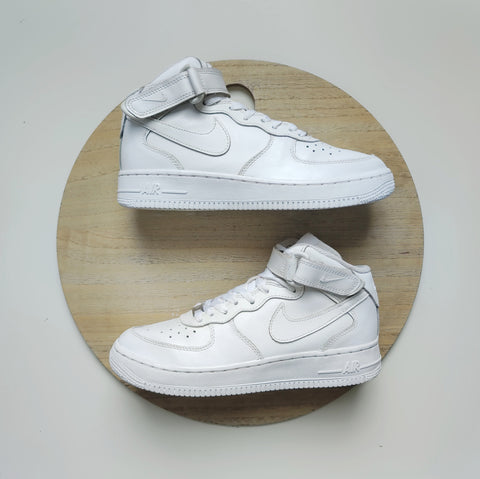 Nike Air Force One Mid White T.38