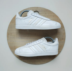 Adidas Gazelle Cloud White/Gold Metallic T.39 1/3