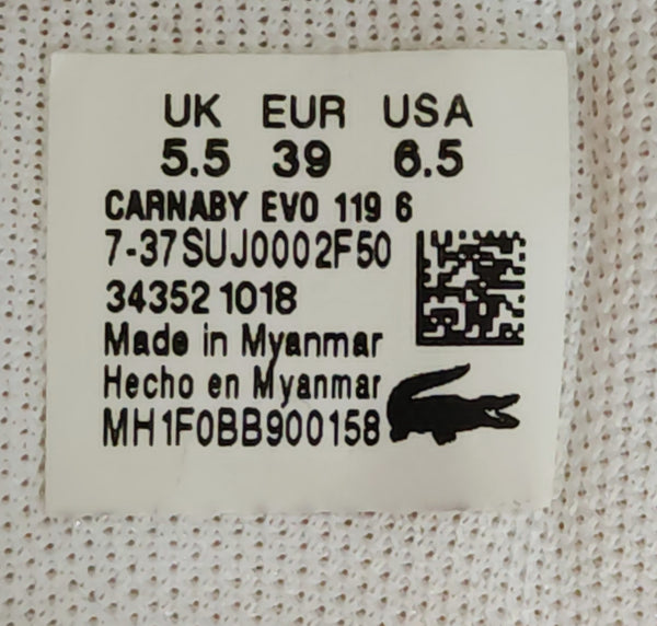Lacoste Carnaby Evo Rose Gold T.39