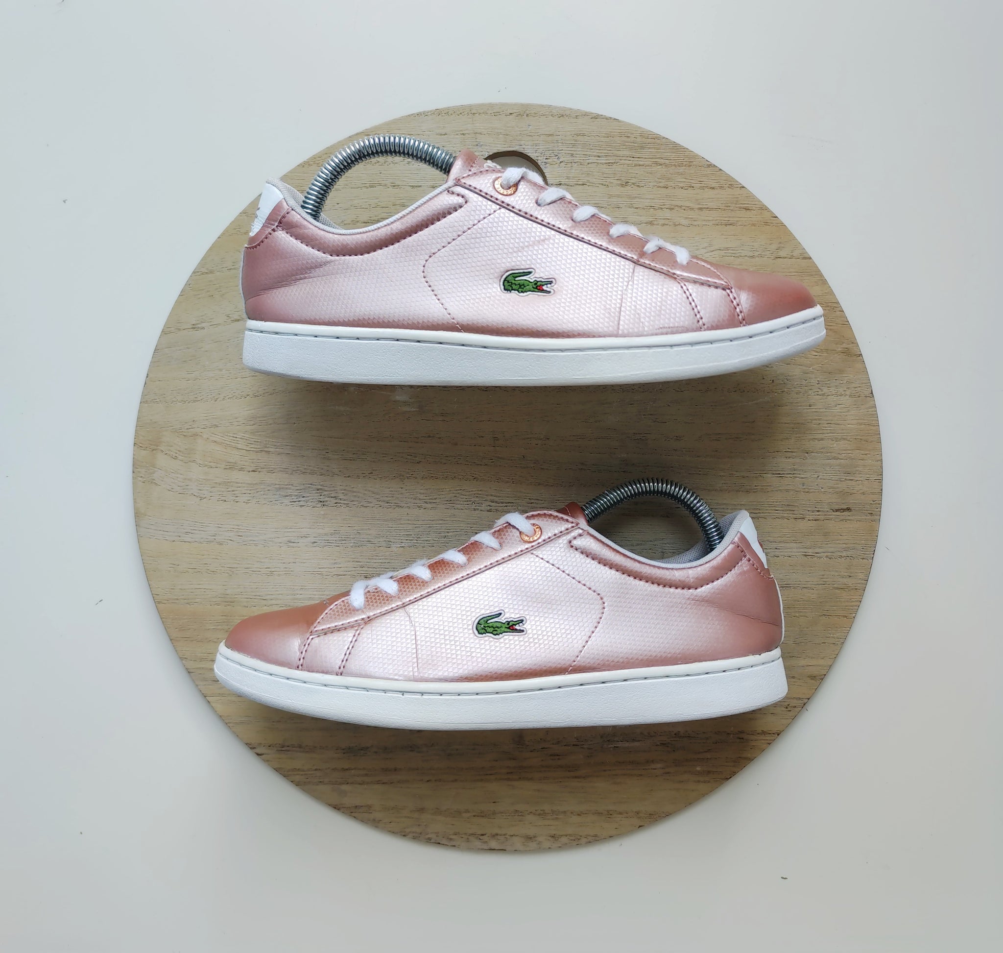 Lacoste Carnaby Evo Rose Gold T.39