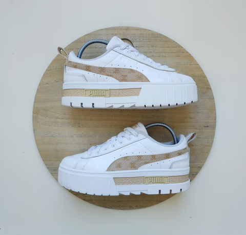 Puma Mayze T7 White/Brown T.37