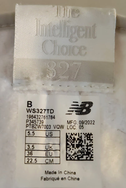 New Balance 327 White/Beige T.36