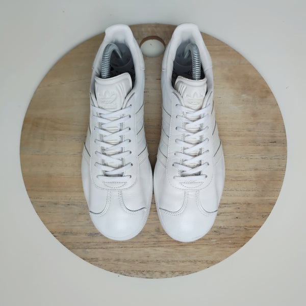 Adidas Gazelle Cloud White/Gold Metallic T.39 1/3
