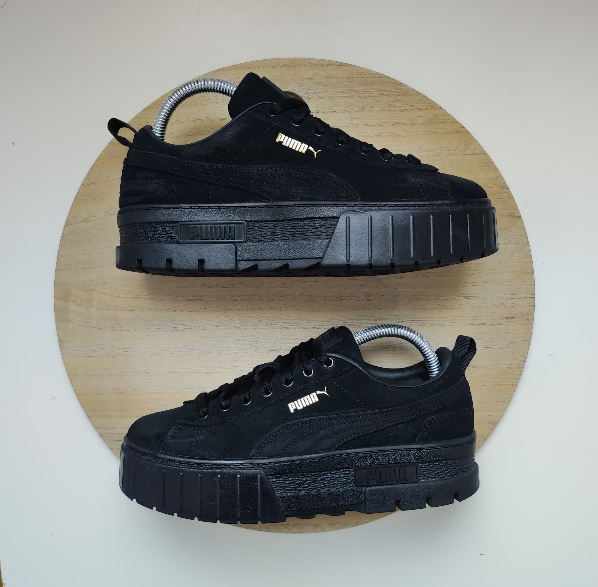 Puma Mayze Black/Gold T.38.5